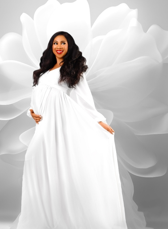 Actress Amarachi Igidimbah welcomes SECOND child on the same day as her firstborn's birthday