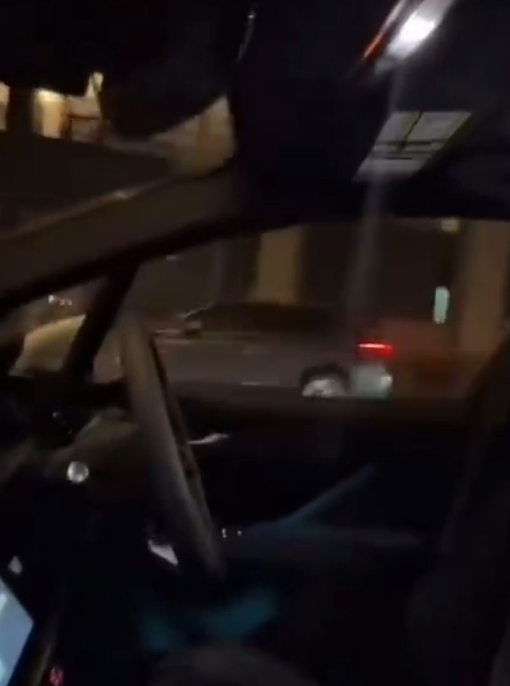 Tiwa Savage shocked after seeing a self driving car 