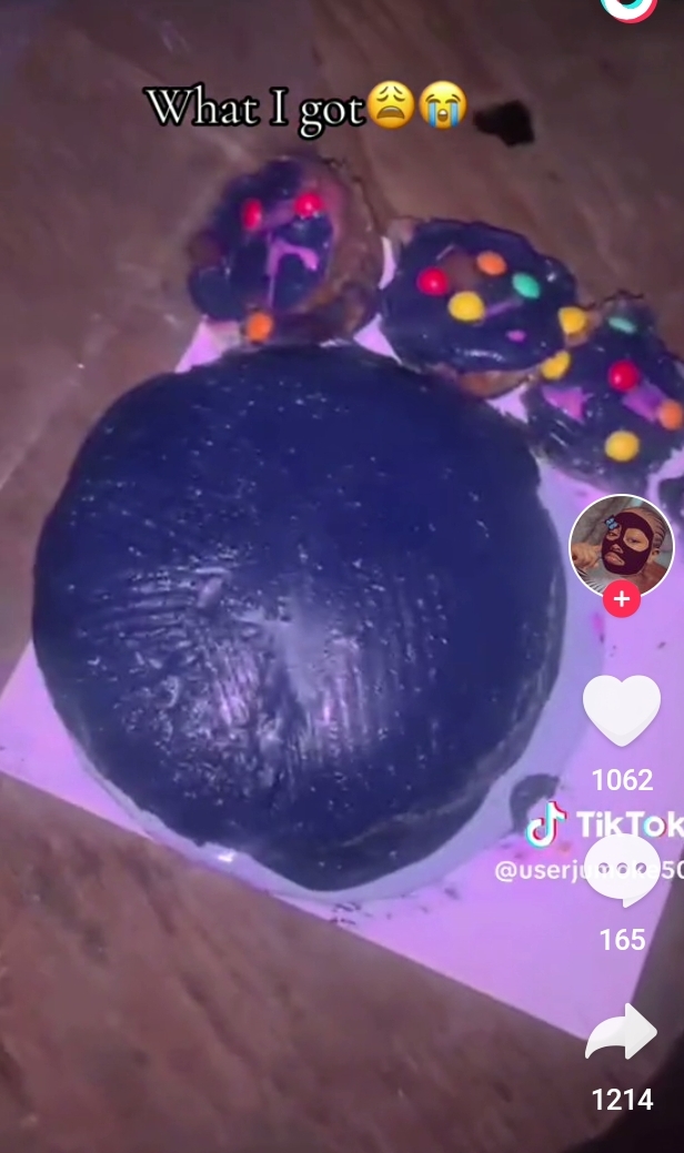 Woman vents over cake delivery, shows what she ordered vs what she got 