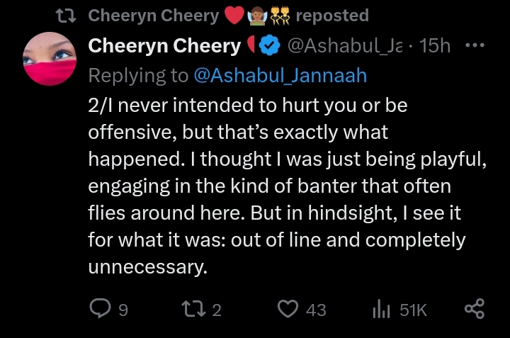 Lady writes heartfelt apology to Davido after being blocked for harsh criticism