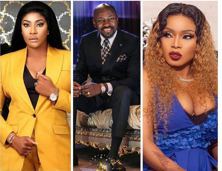 Angela Okorie defends Apostle Suleman against colleague, Halima Abubakar Angela Okorie defends Apostle Suleman against colleague, Halima Abubakar