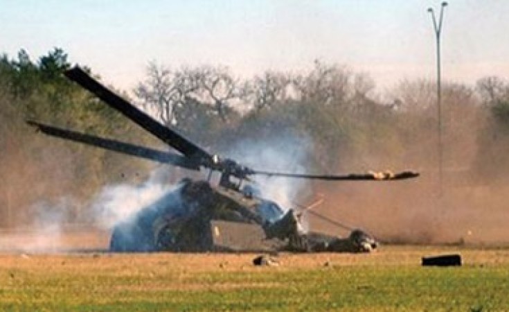 Three de.ad in Port Harcourt helicopter crash Three de.ad in Port Harcourt helicopter crash