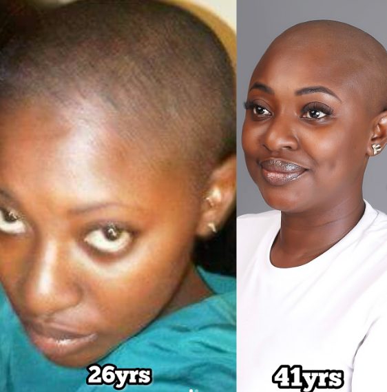Yvonne Jegede reacts to criticisms for going bald for a new movie role Yvonne Jegede reacts to criticisms for going bald for a new movie role