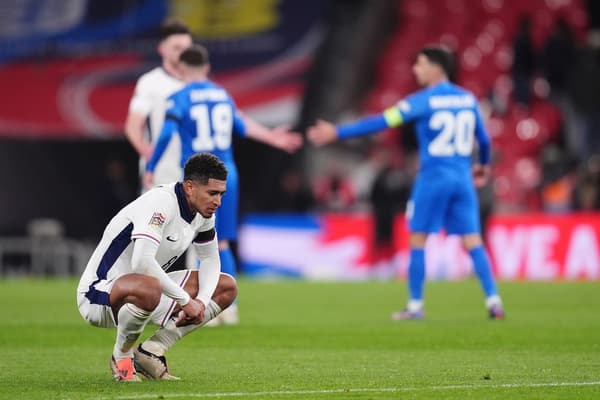 England 1 v 2 Greece: England suffers late defeat to Greece at Wembley 
