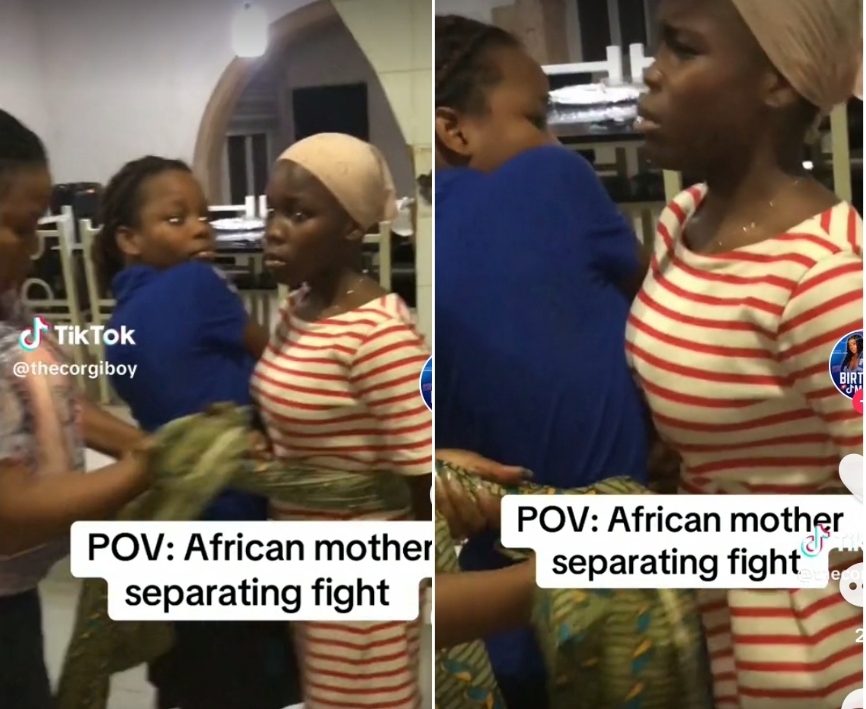 Woman ties quarrelling daughters together to teach them tolerance Woman ties quarrelling daughters together to teach them tolerance