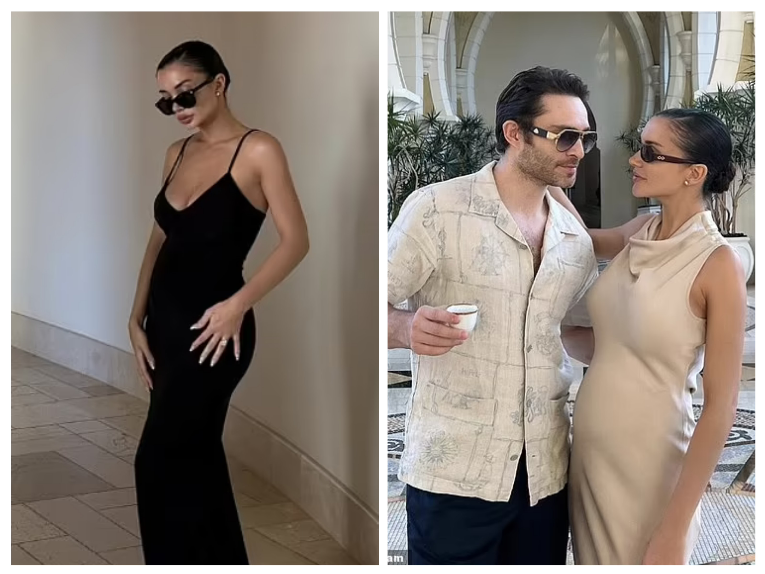 Amy Jackson FLAUNTS baby bump on Dubai vacation with husband Ed Westwick Amy Jackson FLAUNTS baby bump on Dubai vacation with husband Ed Westwick