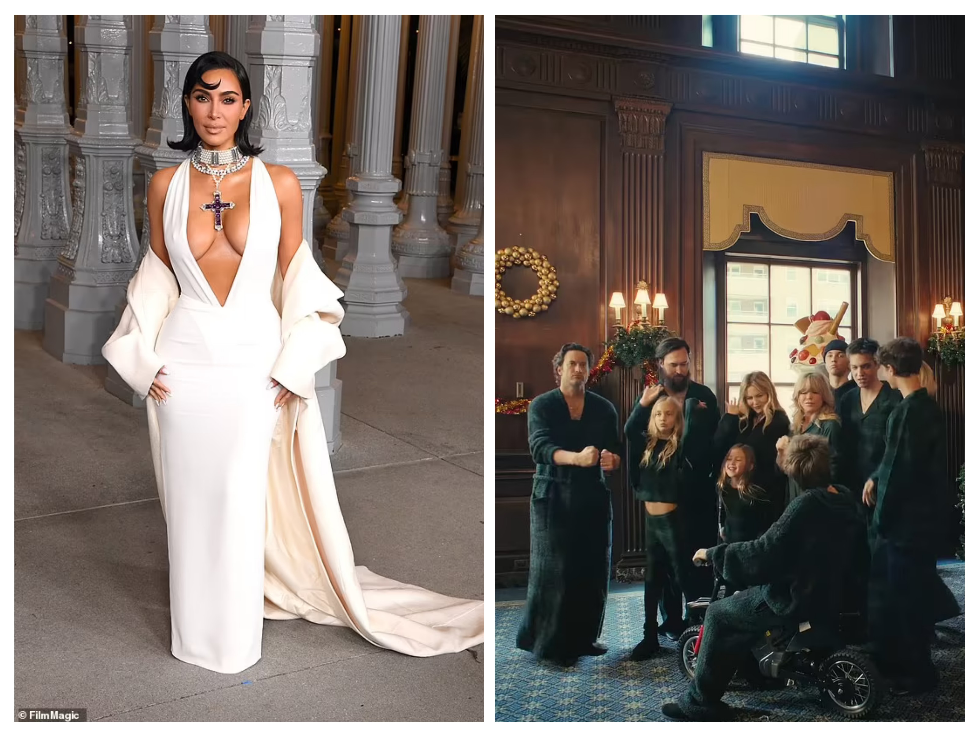 Kim Kardashian SLAMMED over SKIMS holiday campaign Kim Kardashian SLAMMED over SKIMS holiday campaign