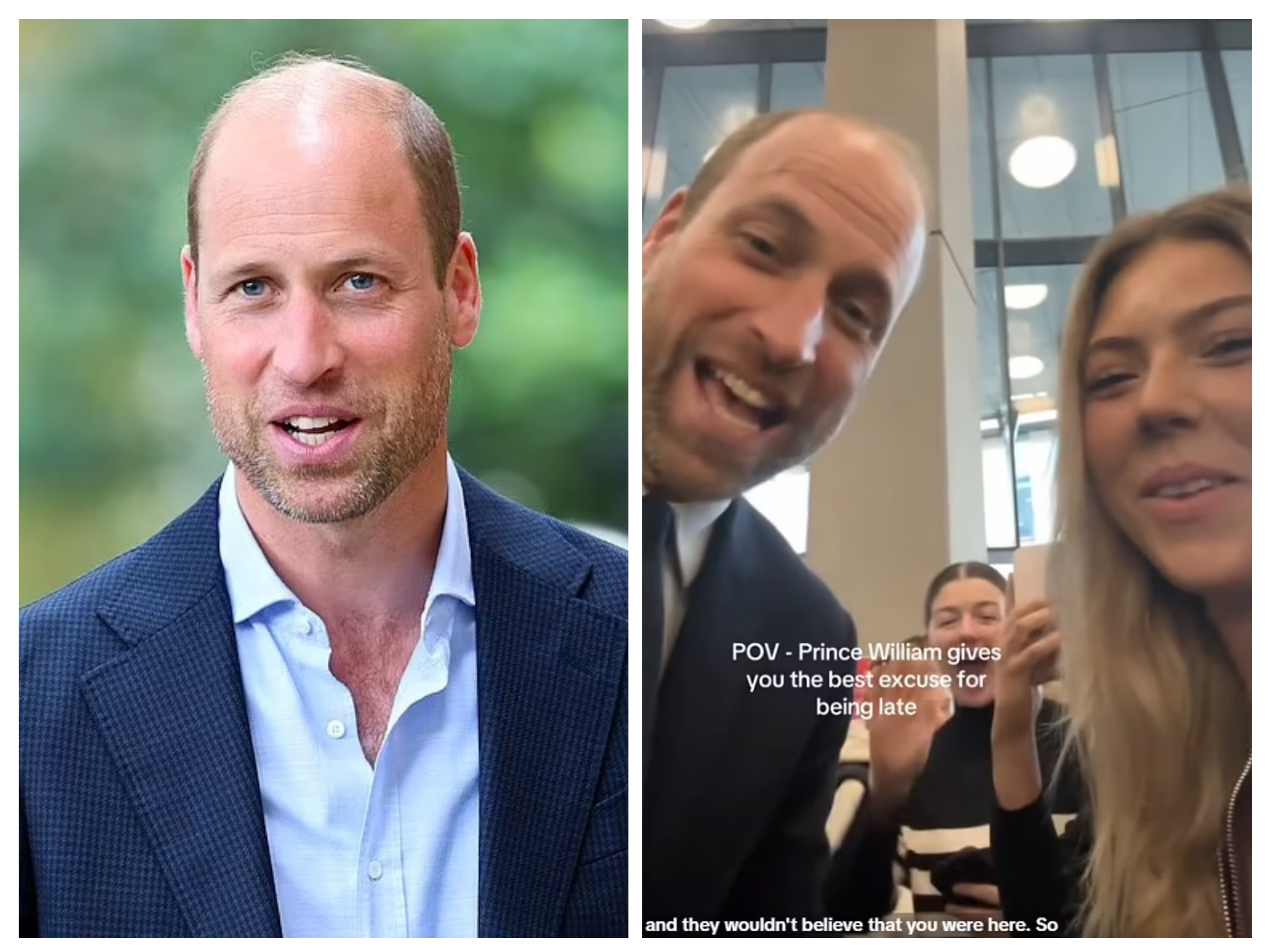 Prince William apologizes to Lecturer for making student late Prince William apologizes to Lecturer for making student late