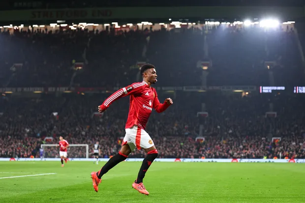 Man United 2 v 0 Paok Thessaloniki: Amad’s brace secures United’s first Europa League win