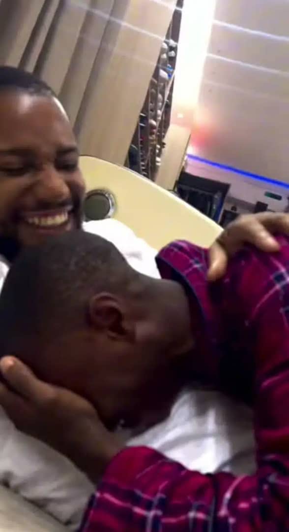 Alex Ekubo surprises brother with iPad, captures touching reaction in viral video