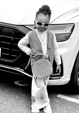 Adorable photos of Bukunmi Oluwashina's daughter