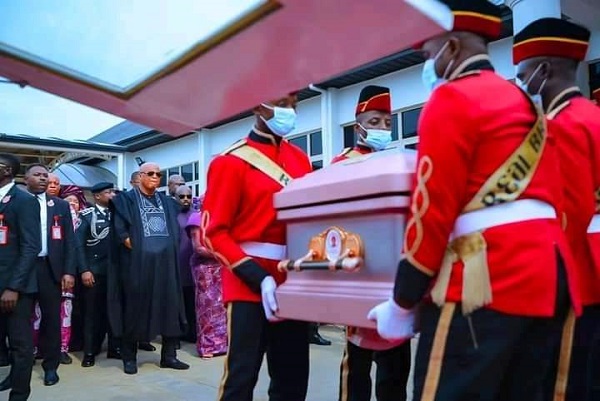 Photos: Late Akwa Ibom first lady laid to rest today