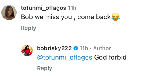 Bobrisky hints at never coming back to Nigeria 1