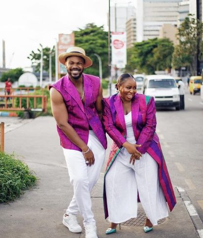 Daniel Etim Effiong & wife, Toyosi celebrate 7th wedding anniversary 