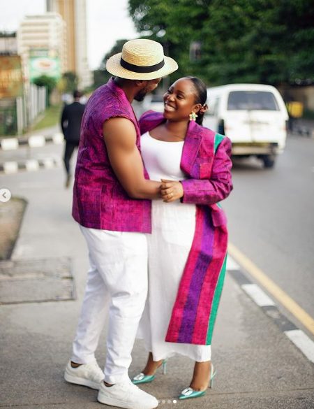 Daniel Etim Effiong & wife, Toyosi celebrate 7th wedding anniversary 