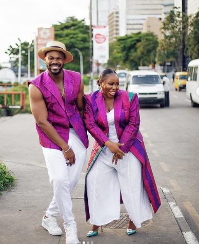 Daniel Etim Effiong & wife, Toyosi celebrate 7th wedding anniversary 