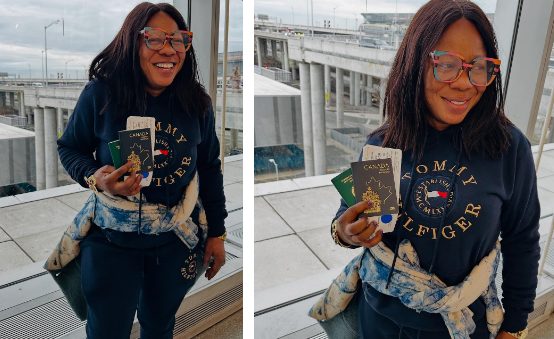 Esther Kalejaye becomes a Canadian citizen Esther Kalejaye becomes a Canadian citizen