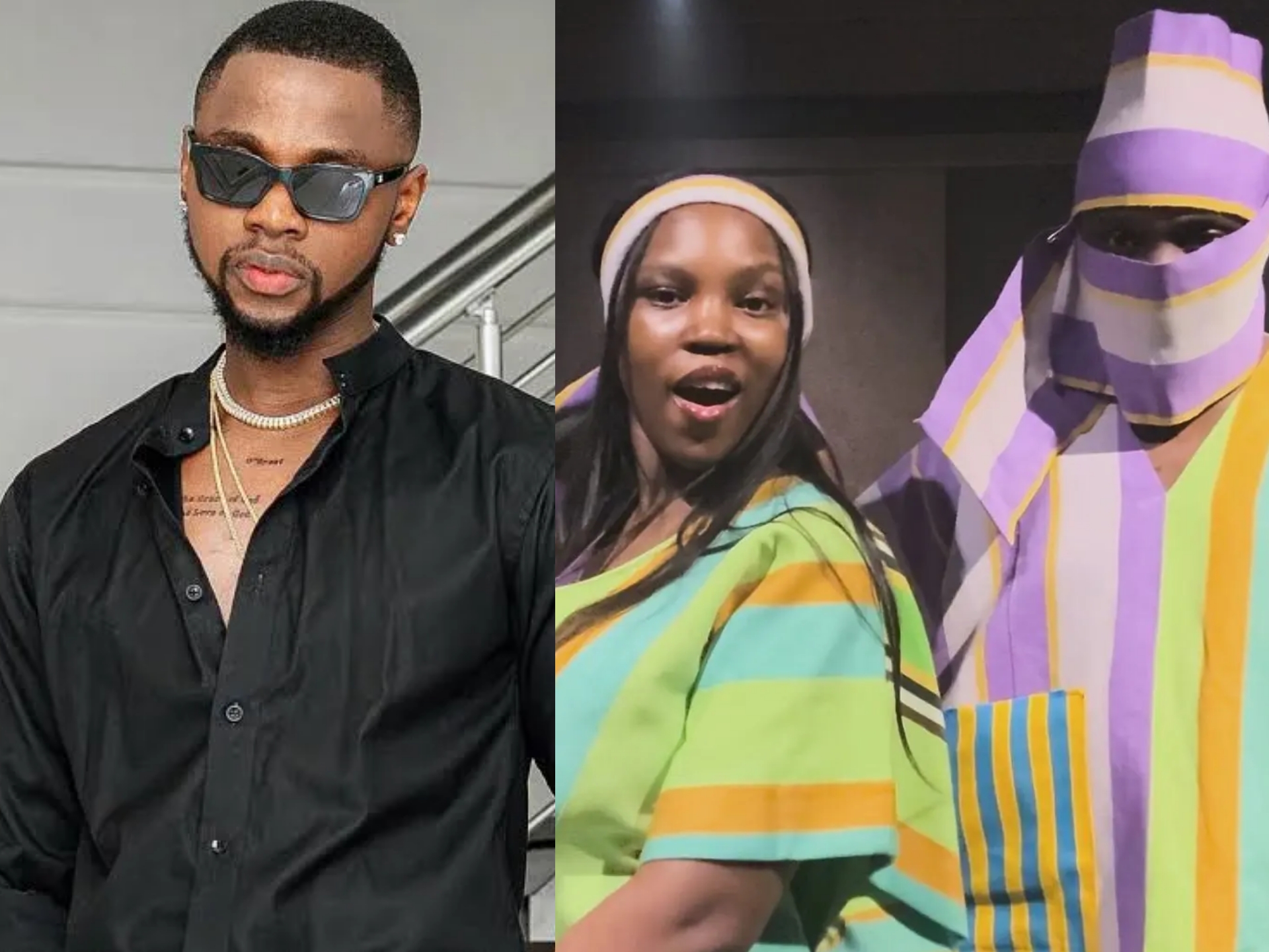 Kizz Daniel mourns the loss of wife's mother