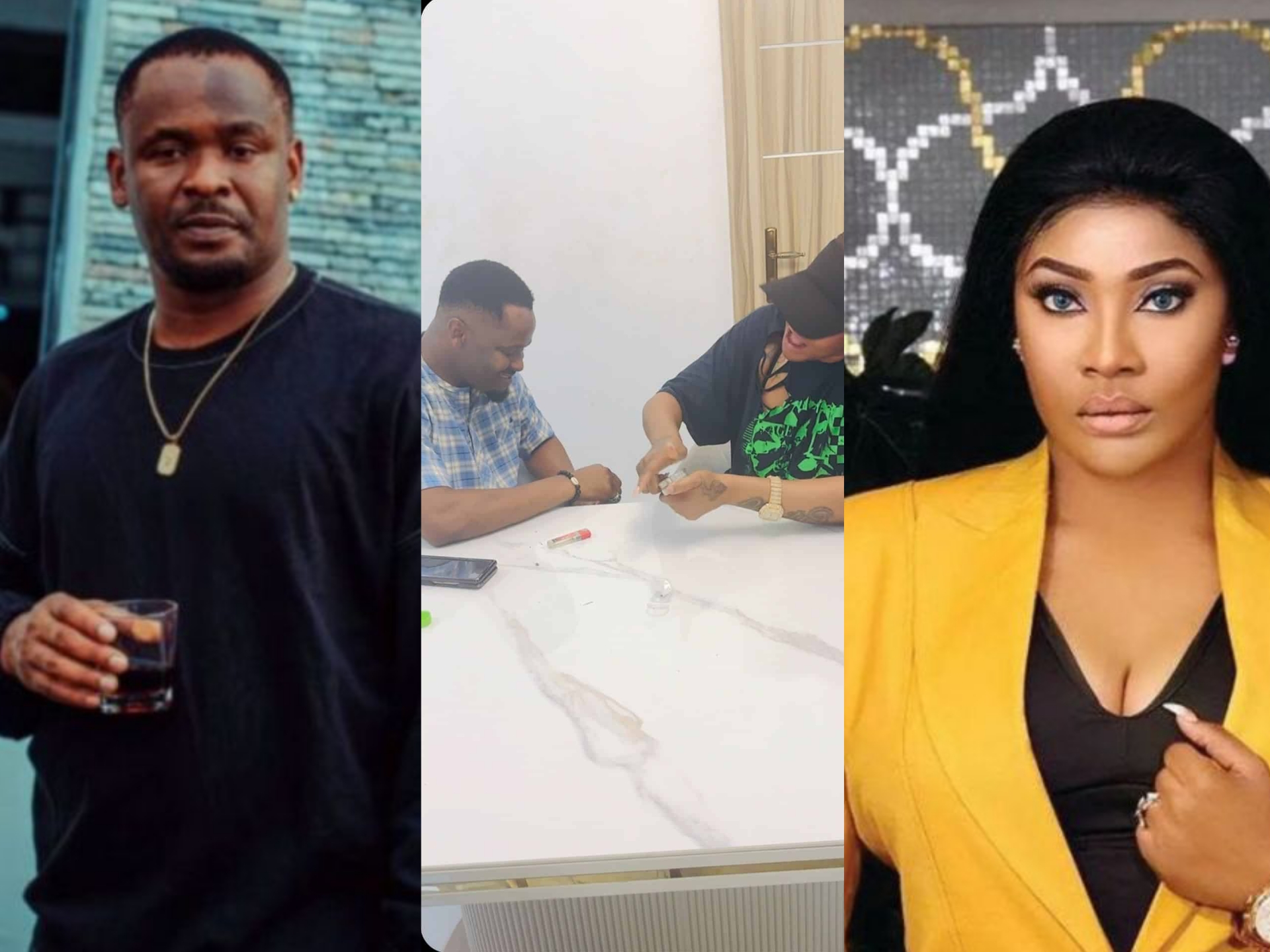 Zubby Michael and Angela Okorie reconcile in fun-filled video Zubby Michael and Angela Okorie reconcile in fun-filled video