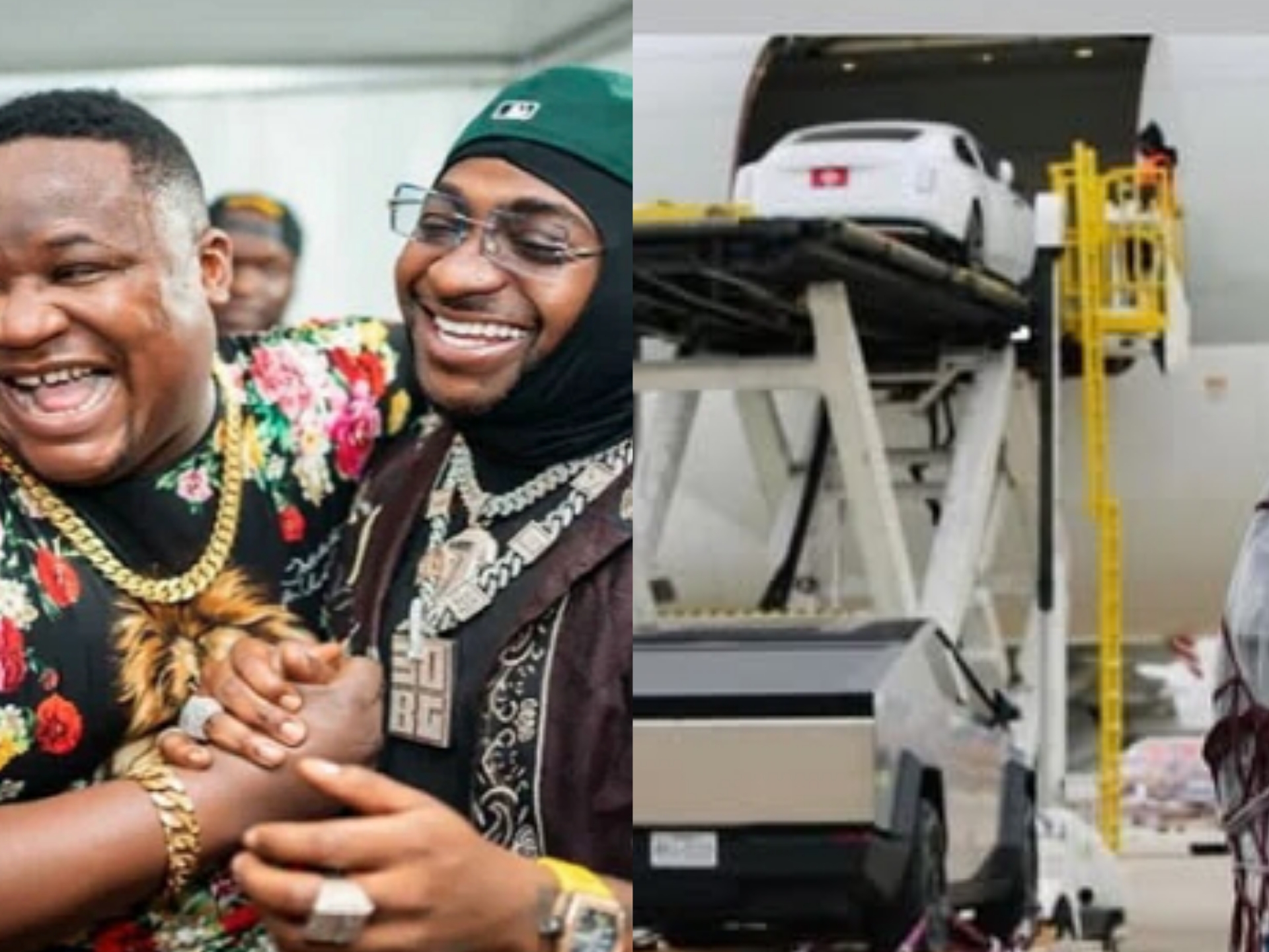 Chief Priest hypes Davido's newly shipped cars Chief Priest hypes Davido's newly shipped cars