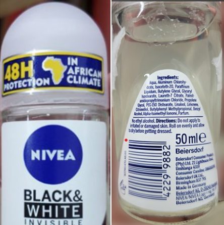 NAFDAC warns Nigerians against use of recalled Nivea Roll-on deodorant NAFDAC warns Nigerians against use of recalled Nivea Roll-on deodorant
