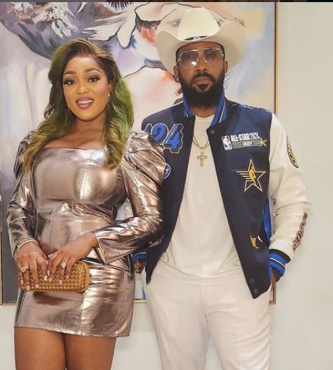 Peggy Ovire & Freddie Leonard step out in style 