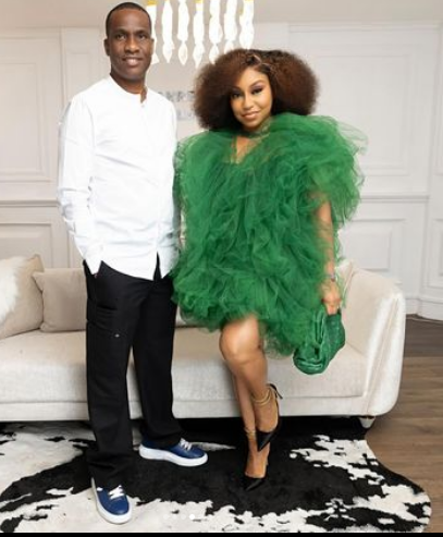 Rita Dominic celebrates her man on his birthday
