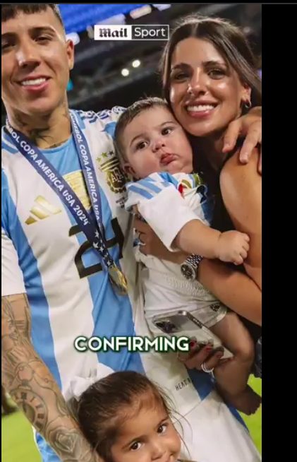 Enzo Fernández and longtime partner Valentina Cervantes SEPARATE