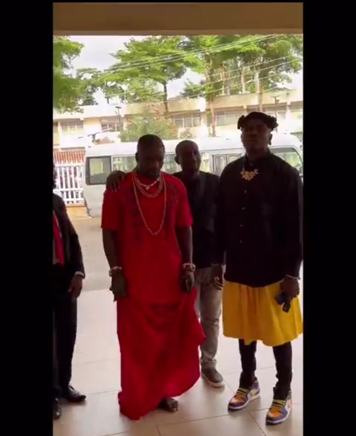 VeryDarkMan storms court in Red attire