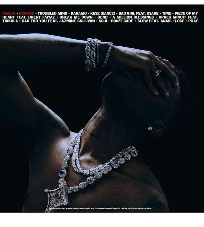 Wizkid releases tracklist for "MORAYO"