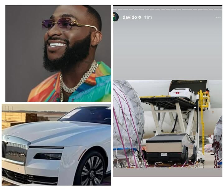 Chief Priest hypes Davido's newly shipped cars