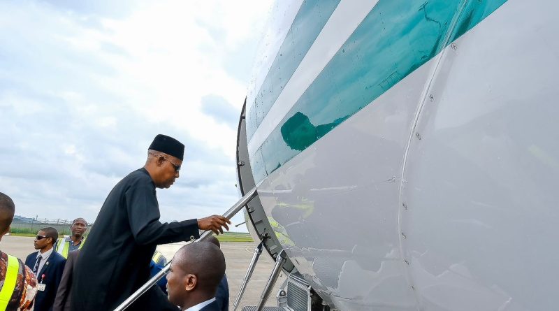 Shettima departs Nigeria for Côte d’Ivoire Shettima departs Nigeria for Côte d’Ivoire