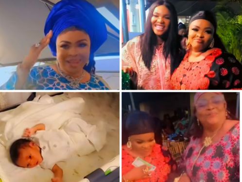 Dayo Amusa hosts elegant Naming Ceremony for newborn Son