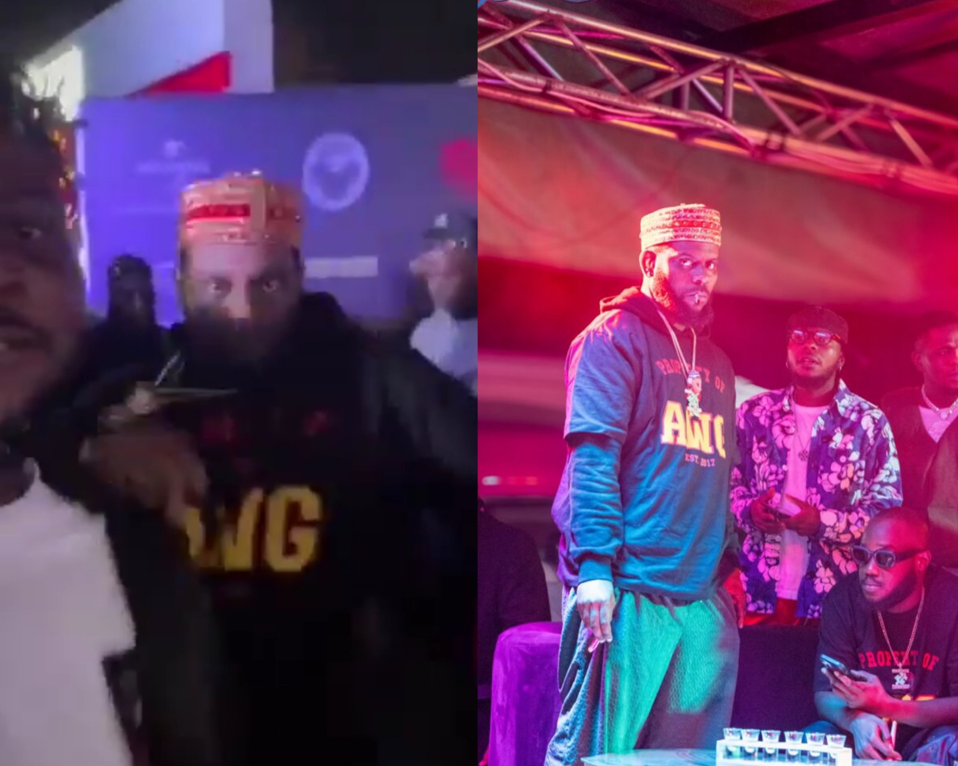 Odumodublvck kicks a fan's phone at event