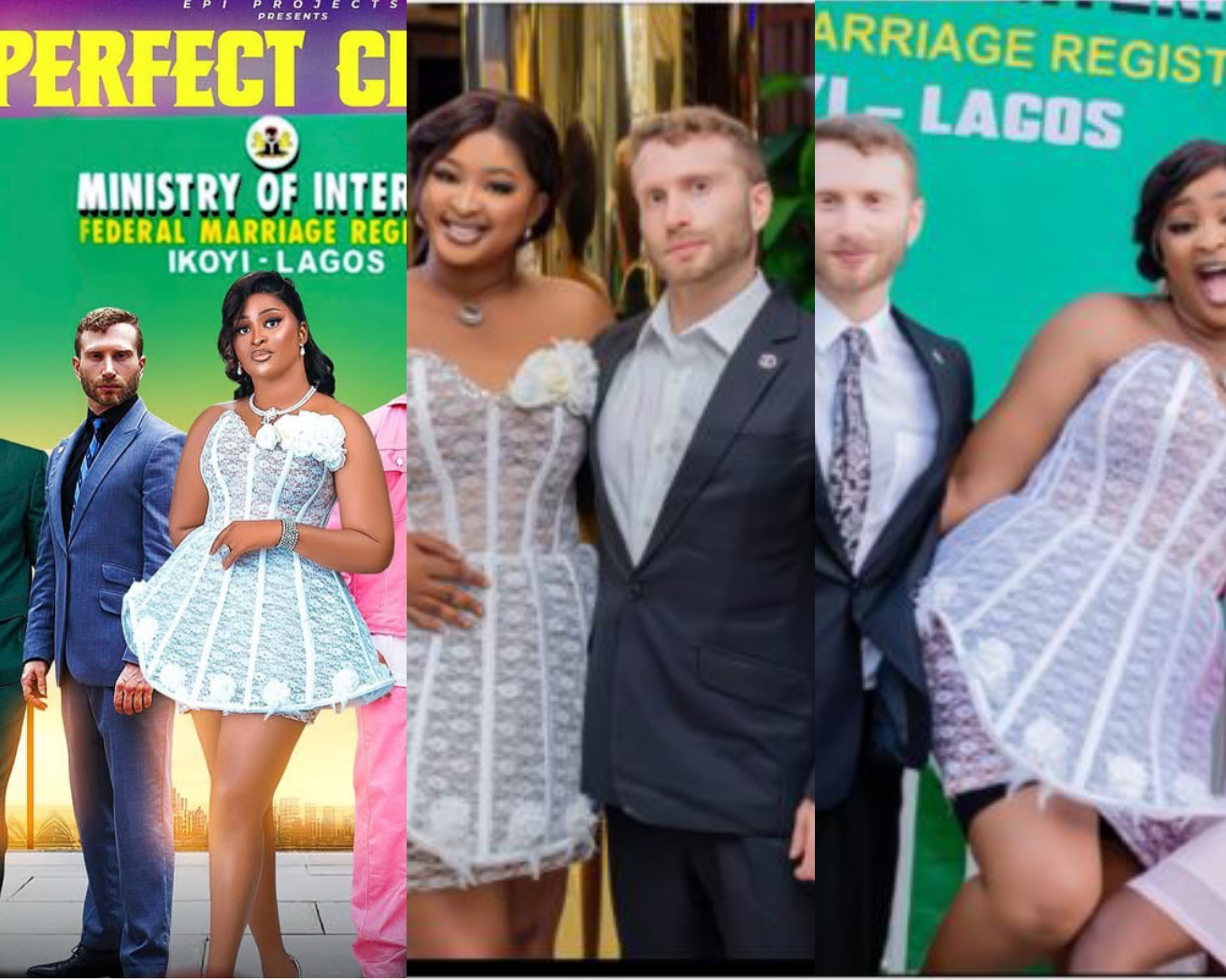 Etinosa Idemudia debunks secret wedding to Caucasian man Etinosa Idemudia debunks secret wedding to Caucasian man