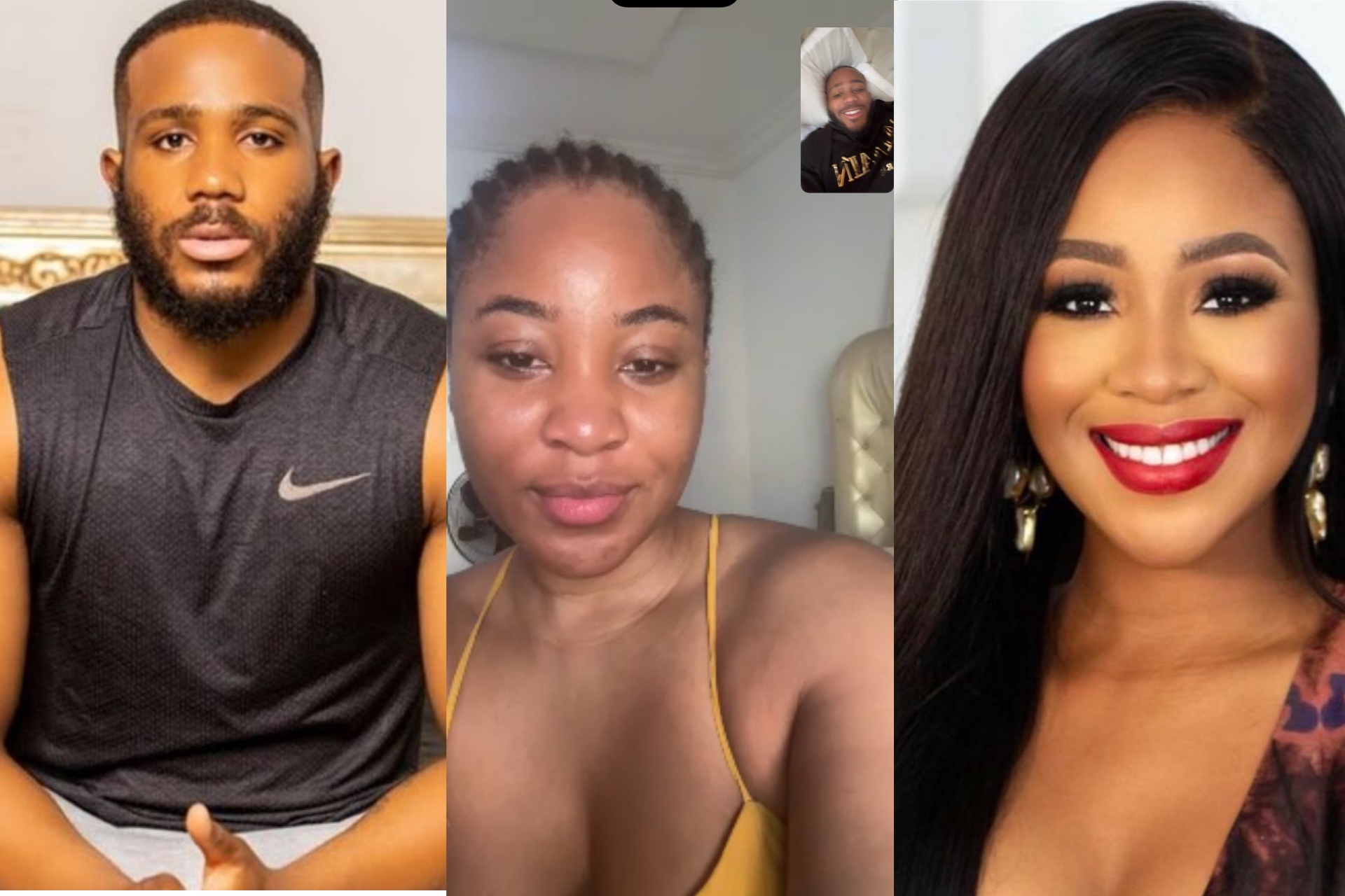 BBNaija Kiddwaya and Erica reunite through FaceTime BBNaija Kiddwaya and Erica reunite through FaceTime