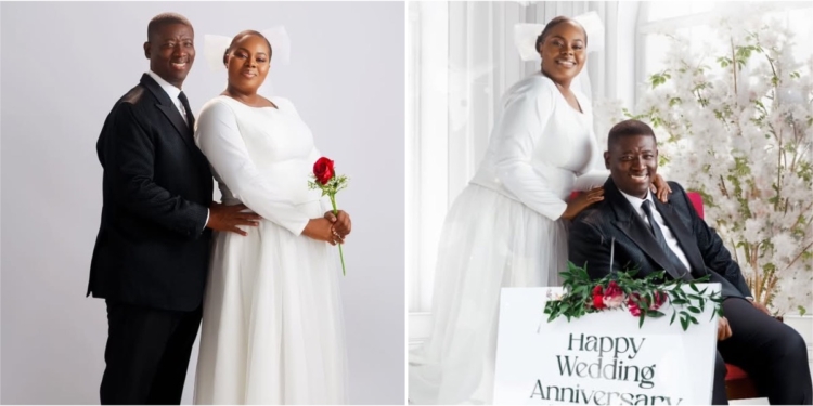 Leke Adeboye celebrates 13th wedding anniversary with wife