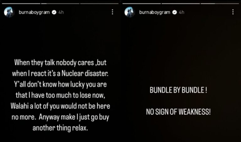 Burna Boy breaks silence following Speed Darlington's release