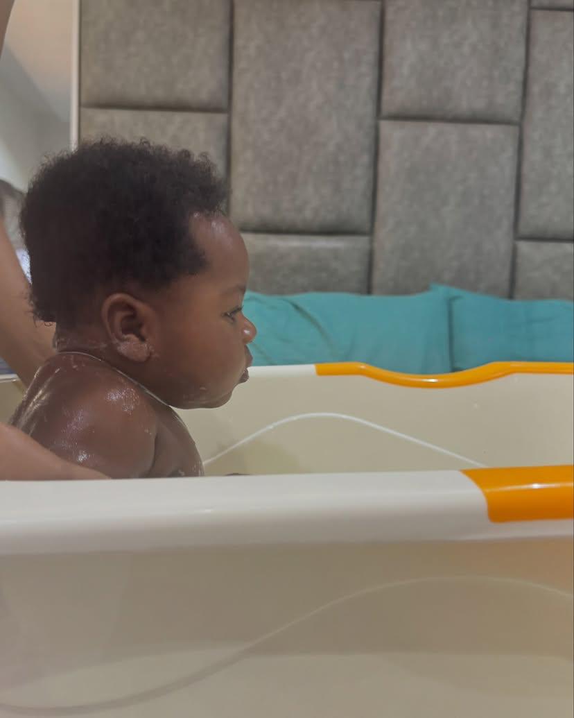 Lovely photos of Reekado Banks & his family 