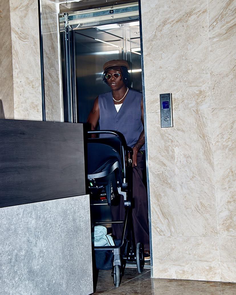 Lovely photos of Reekado Banks & his family 