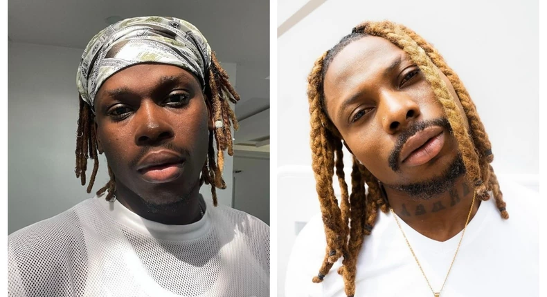 Fireboy DML unfollows Asake amidst label's drama Fireboy DML unfollows Asake amidst label's drama