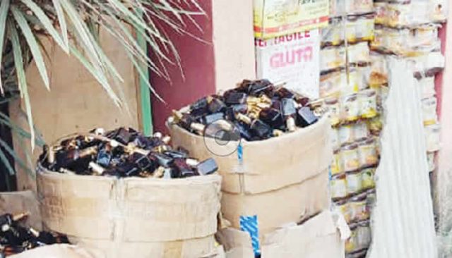 NAFDAC shuts down illegal cosmetic factory NAFDAC shuts down illegal cosmetic factory