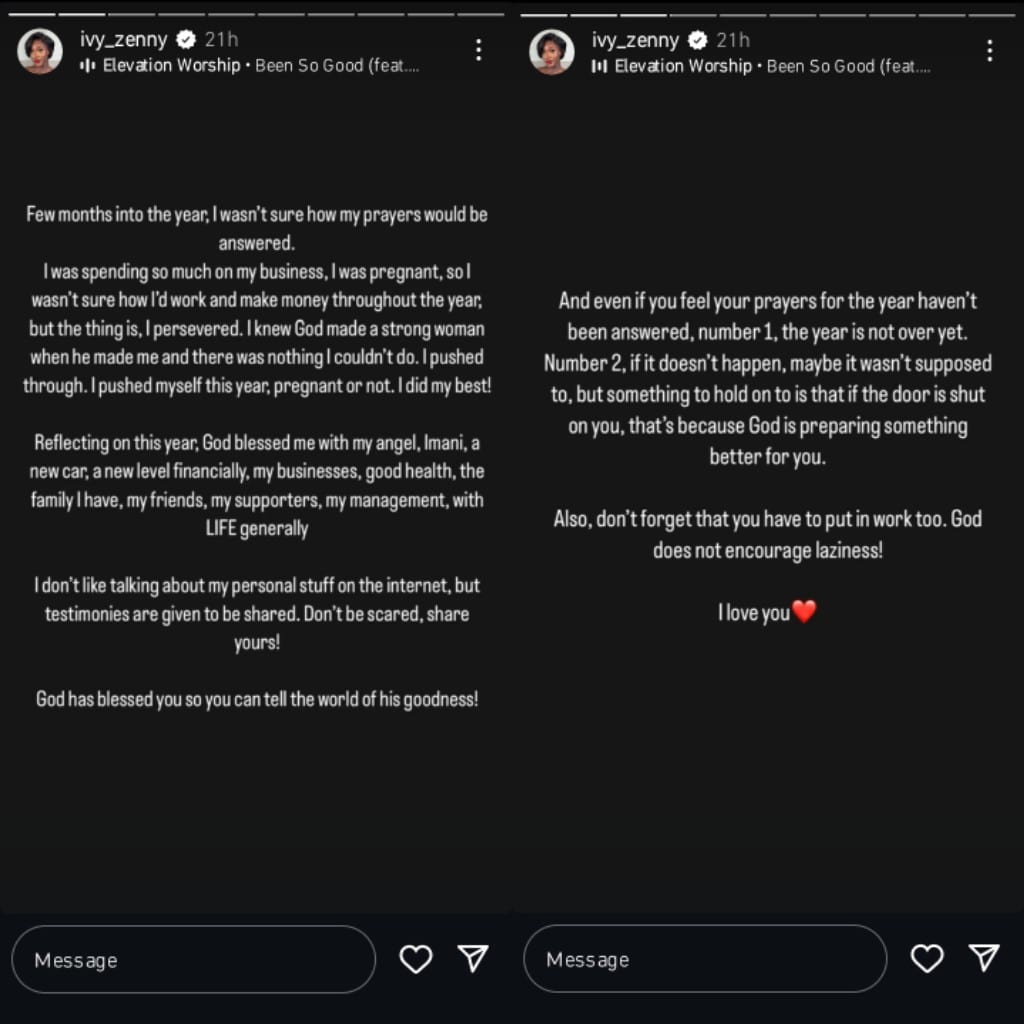 Paul Okoye’s wife, Ifeoma Ivy counts her blessings