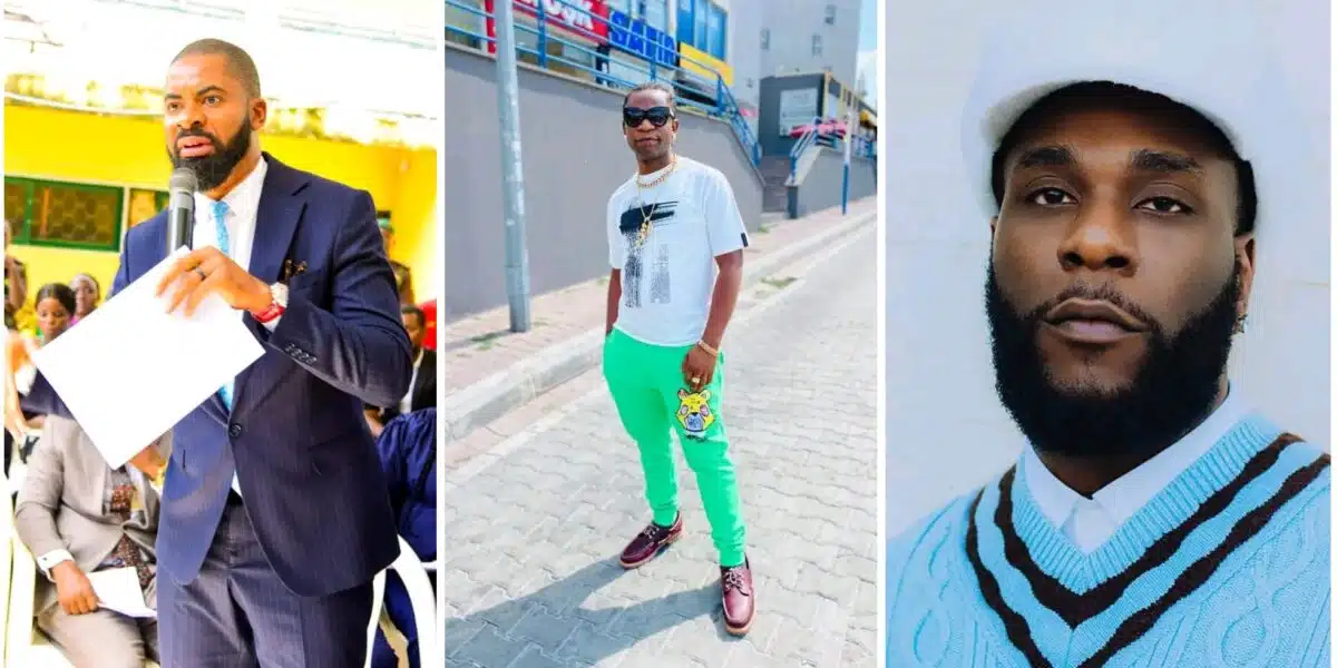 Deji Adeyanju accuses Burna Boy of oppressing Speed Darlington Deji Adeyanju accuses Burna Boy of oppressing Speed Darlington