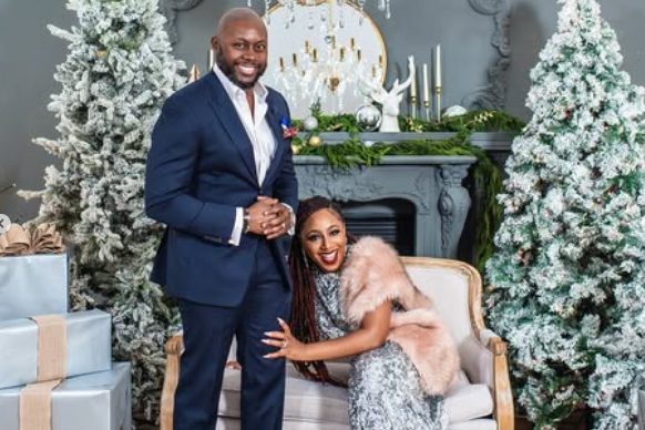Rare photos of Dakore Egbuson-Akande & family