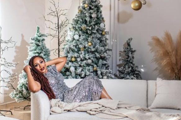 Rare photos of Dakore Egbuson-Akande & family