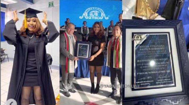 Regina Daniels bags Bachelor’s Degree from a university in Mexico