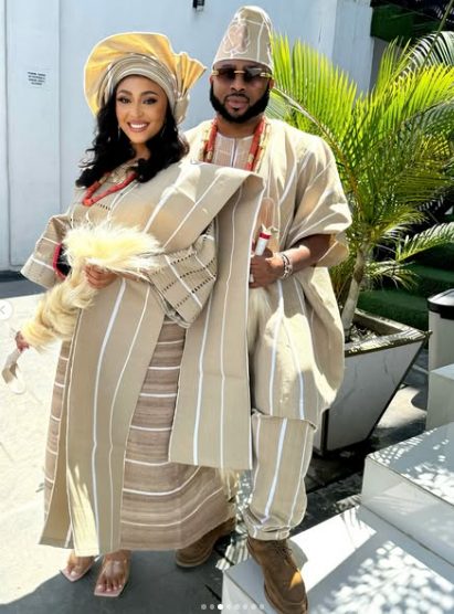 Rosy Meurer & Olakunle Churchill celebrate 5th wedding anniversary