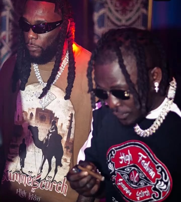 Burna Boy gifts friend, King Manny a Cybertruck