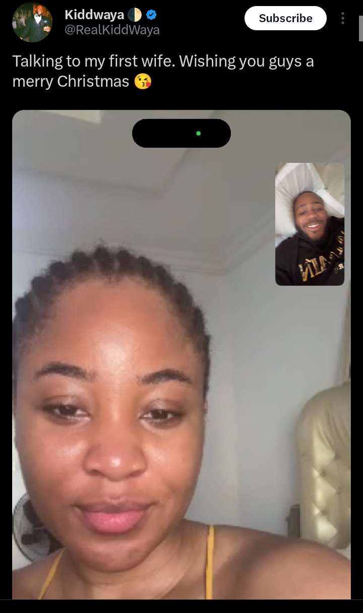 BBNaija Kiddwaya and Erica reunite through FaceTime